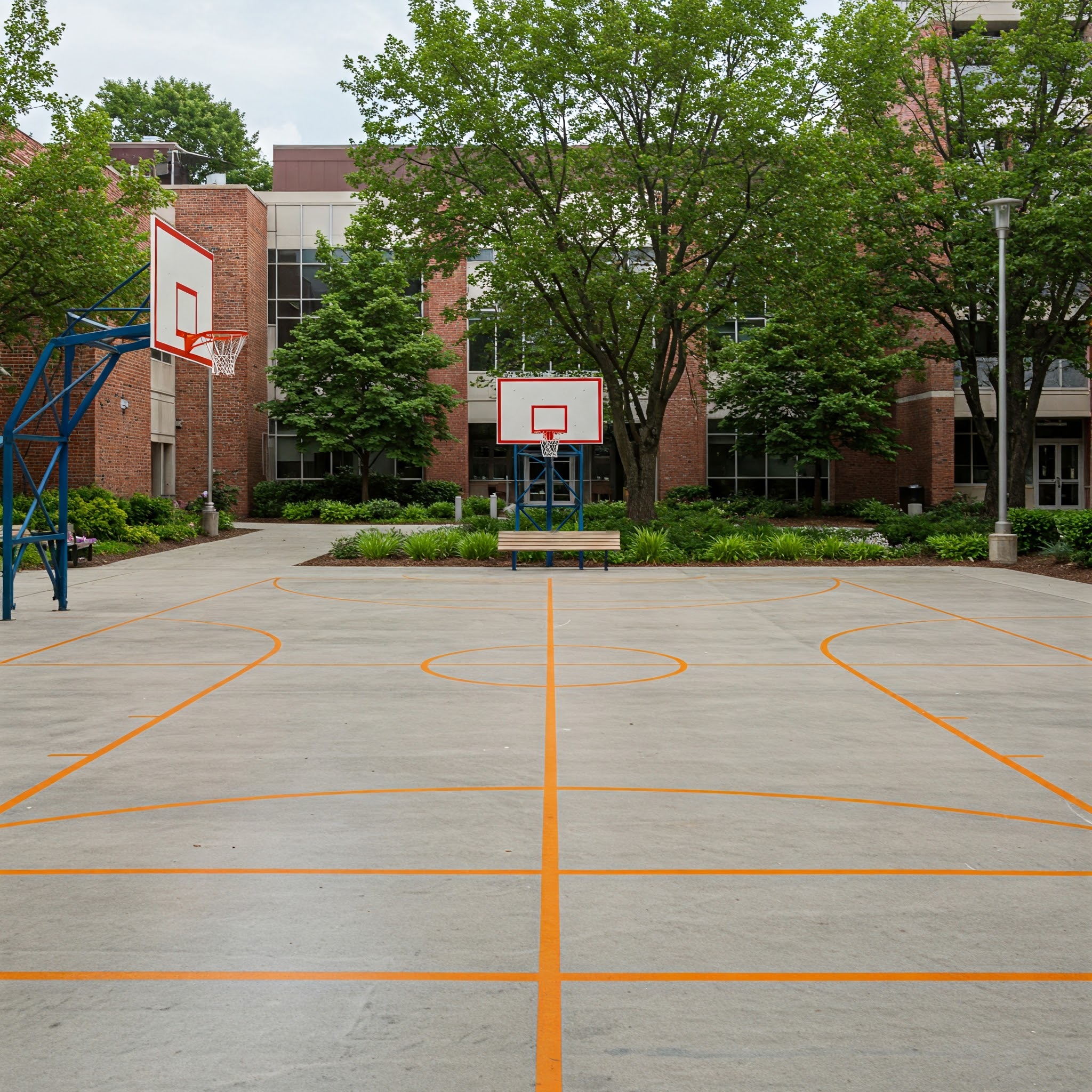 Basketball court